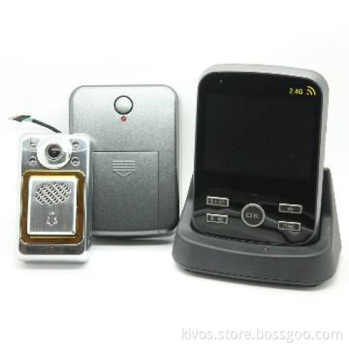 Wireless Peephole Door Phone with up to 200m Transmission Distance
